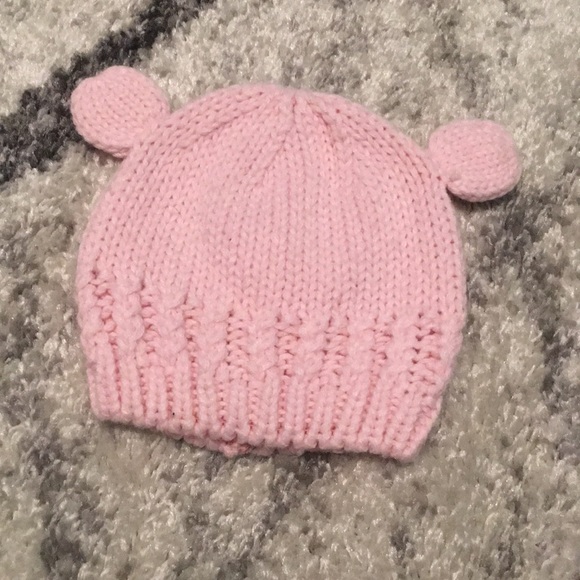 🦋FREE SHIP $50🦋 Baby Knit Hat 0-3 - Picture 1 of 5